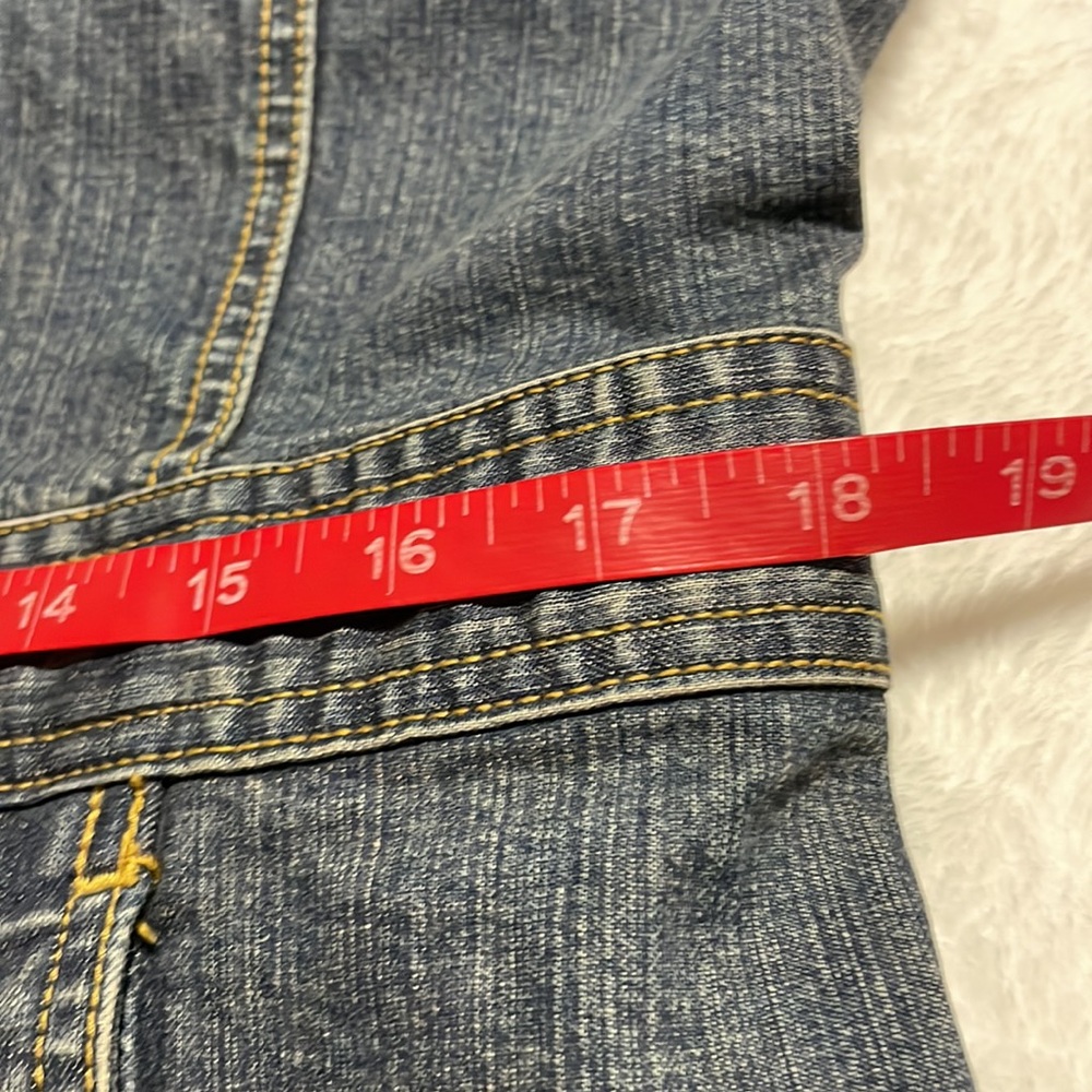 Eddie Bauer Stretch Button Down Denim Jacket - Picture 11 of 13